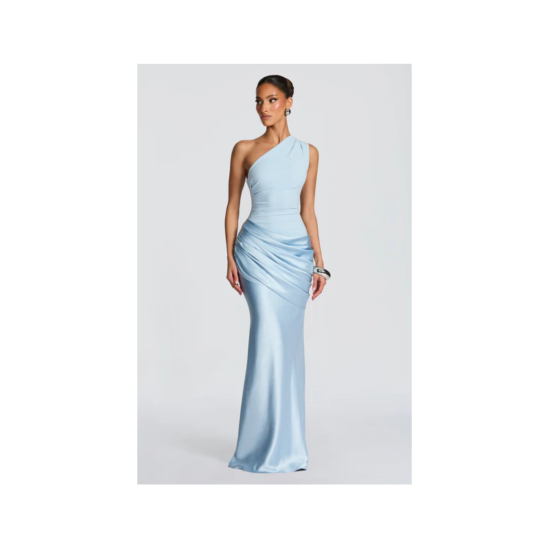 Robe Sadona Maxi - Glacier Bleu